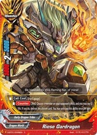 Riese Gardragon - Gargantua Awakened - Future Card BuddyFight card