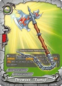 Throwaxe, "Tsumuji" - Gargantua Awakened - Future Card BuddyFight card