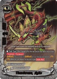 Thunderaxe, Agito - Gargantua Awakened - Future Card BuddyFight card