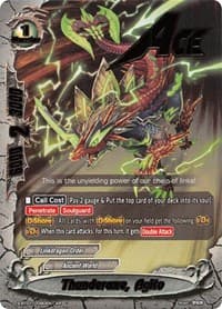 Thunderaxe, Agito (AR) - Gargantua Awakened - Future Card BuddyFight card