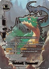 Quickwit, Tsumasaki - Gargantua Awakened - Future Card BuddyFight card