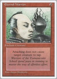 Eternal Warrior - Fourth Edition - Magic: The Gathering card