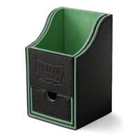 Dragon Shield Nest Plus Deck Box - Black/Green (Holds 100+) - Dragon Shield Deck Boxes - Deck Boxes card