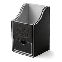 Dragon Shield Nest Plus Deck Box - Black/Light Grey (Holds 100+) - Dragon Shield Deck Boxes - Deck Boxes card