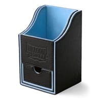 Dragon Shield Nest Plus Deck Box - Black/Blue (Holds 100+) - Dragon Shield Deck Boxes - Deck Boxes card