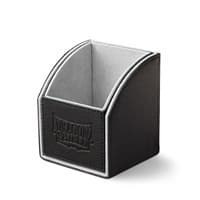 Dragon Shield Nest Deck Box - Black/Light Grey (Holds 100+) - Dragon Shield Deck Boxes - Deck Boxes card