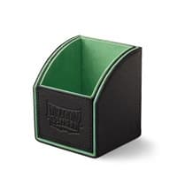 Dragon Shield Nest Deck Box - Black/Green (Holds 100+) - Dragon Shield Deck Boxes - Deck Boxes card