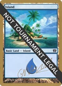 Island (337) - 2004 Gabriel Nassif (8ED) - World Championship Decks - Magic: The Gathering card