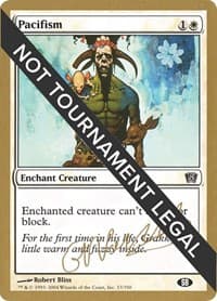 Pacifism - 2004 Gabriel Nassif (8ED) (SB) - World Championship Decks - Magic: The Gathering card