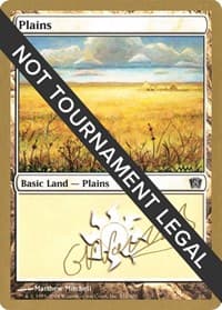 Plains (332) - 2004 Gabriel Nassif (8ED) - World Championship Decks - Magic: The Gathering card