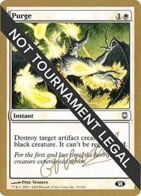 Purge - 2004 Gabriel Nassif (DST) (SB) - World Championship Decks - Magic: The Gathering card