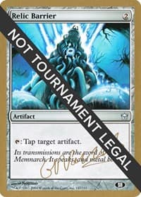 Relic Barrier - 2004 Gabriel Nassif (5DN) (SB) - World Championship Decks - Magic: The Gathering card
