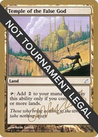 Temple of the False God - 2004 Gabriel Nassif (SCG) - World Championship Decks - Magic: The Gathering card