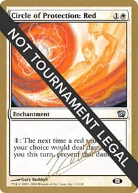 Circle of Protection: Red - 2004 Julien Nuijten (8ED) (SB) - World Championship Decks - Magic: The Gathering card