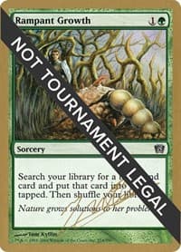 Rampant Growth - 2004 Julien Nuijten (8ED) - World Championship Decks - Magic: The Gathering card