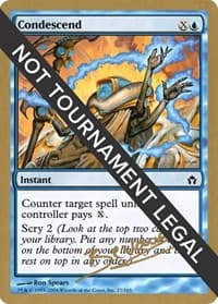 Condescend - 2004 Manuel Bevand (5DN) - World Championship Decks - Magic: The Gathering card