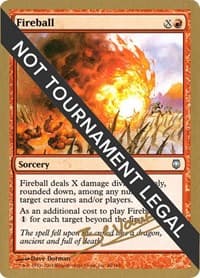 Fireball - 2004 Manuel Bevand (DST) - World Championship Decks - Magic: The Gathering card