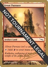 Great Furnace - 2004 Manuel Bevand (MRD) - World Championship Decks - Magic: The Gathering card