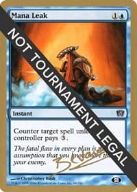 Mana Leak - 2004 Manuel Bevand (8ED) (SB) - World Championship Decks - Magic: The Gathering card