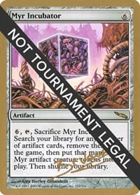 Myr Incubator - 2004 Manuel Bevand (MRD) - World Championship Decks - Magic: The Gathering card