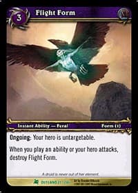 Flight Form - Fires of Outland - WoW card