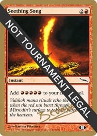 Seething Song - 2004 Manuel Bevand (MRD) (SB) - World Championship Decks - Magic: The Gathering card