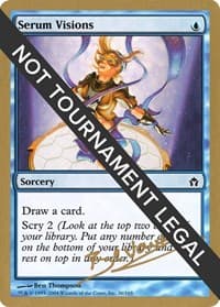 Serum Visions - 2004 Manuel Bevand (5DN) - World Championship Decks - Magic: The Gathering card