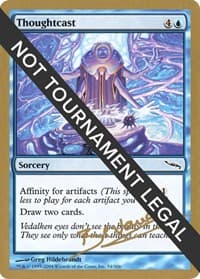 Thoughtcast - 2004 Manuel Bevand (MRD) - World Championship Decks - Magic: The Gathering card