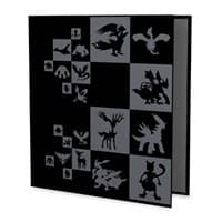 Legendary Pokemon Pattern TCG 1" D-Ring Binder - Pokemon International Storage Albums - Storage Albums card
