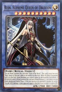 Ruin, Supreme Queen of Oblivion - OTS Tournament Pack 8 - YuGiOh card