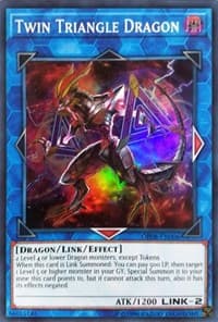 Twin Triangle Dragon - OTS Tournament Pack 8 - YuGiOh card