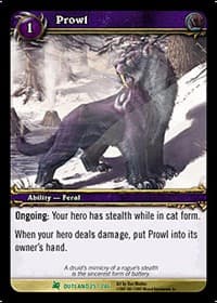 Prowl - Fires of Outland - WoW card