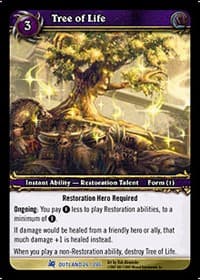 Tree of Life - Fires of Outland - WoW card