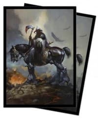 Death Dealer Standard Deck Protector sleeves by Frank Frazetta (100-Pack) - Ultra Pro Card Sleeves - Card Sleeves card