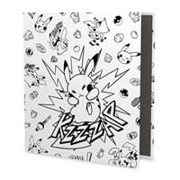 Pokemon Pikachu Comic-Style 1" D-Ring Binder - Pokemon International Storage Albums - Storage Albums card