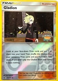 Gladion - 95/111 (Regional Championships) [Staff] - League & Championship Cards - Pokemon card