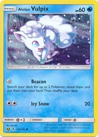Alolan Vulpix - 21a/145 - Alternate Art Promos - Pokemon card