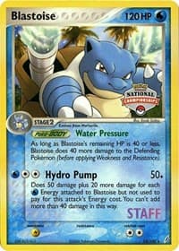 Blastoise - 14/100 (National Championships) [Staff] - League & Championship Cards - Pokemon card