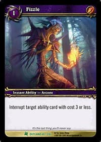 Fizzle - Fires of Outland - WoW card
