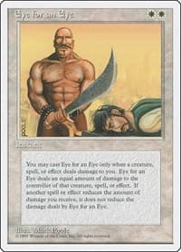 Eye for an Eye - Fourth Edition - Magic: The Gathering card
