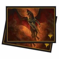 Elder Dragon: Vaevictis Asmadi, The Dire Standard Deck Protector sleeves for Magic (100-Pack) - Ultra Pro Card Sleeves - Card Sleeves card