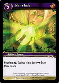 Mana Jade - Fires of Outland - WoW card