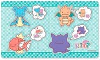 Pokemon TCG: Ditto As Lapras, Dragonite, Magikarp & Gengar Playmat - Pokemon International Playmats - Playmats card