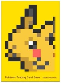 Pokemon TCG: Pikachu Pixel Card Sleeves (65 Pack) - Pokemon International Card Sleeves - Card Sleeves card