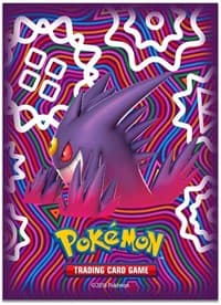 Pokemon TCG: Mega Gengar Card Sleeves (65 Pack) - Pokemon International Card Sleeves - Card Sleeves card