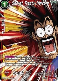 Secret Treaty Hercule - World Martial Arts Tournament - Dragon Ball Super: Masters card