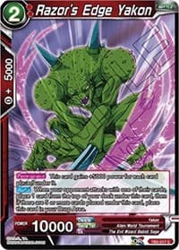 Razor's Edge Yakon - World Martial Arts Tournament - Dragon Ball Super: Masters card
