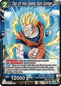 Top of His Game Son Gohan - World Martial Arts Tournament - Dragon Ball Super: Masters card