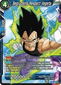 Begrudging Respect Vegeta - World Martial Arts Tournament - Dragon Ball Super: Masters card