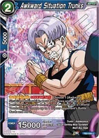 Awkward Situation Trunks - World Martial Arts Tournament - Dragon Ball Super: Masters card